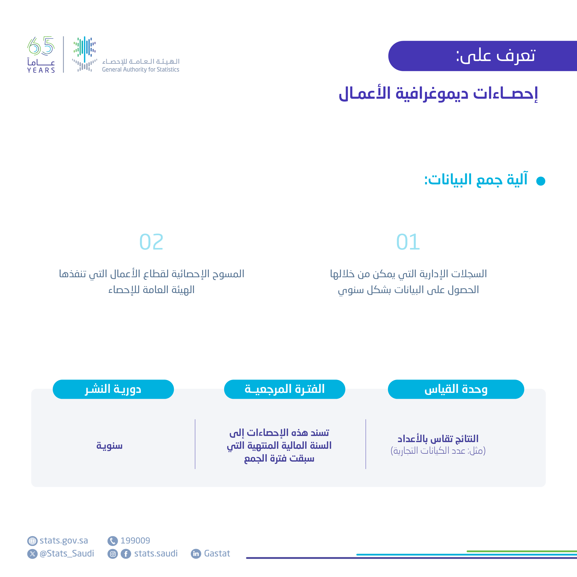 إحصاءات ديموغرافية الأعمال 