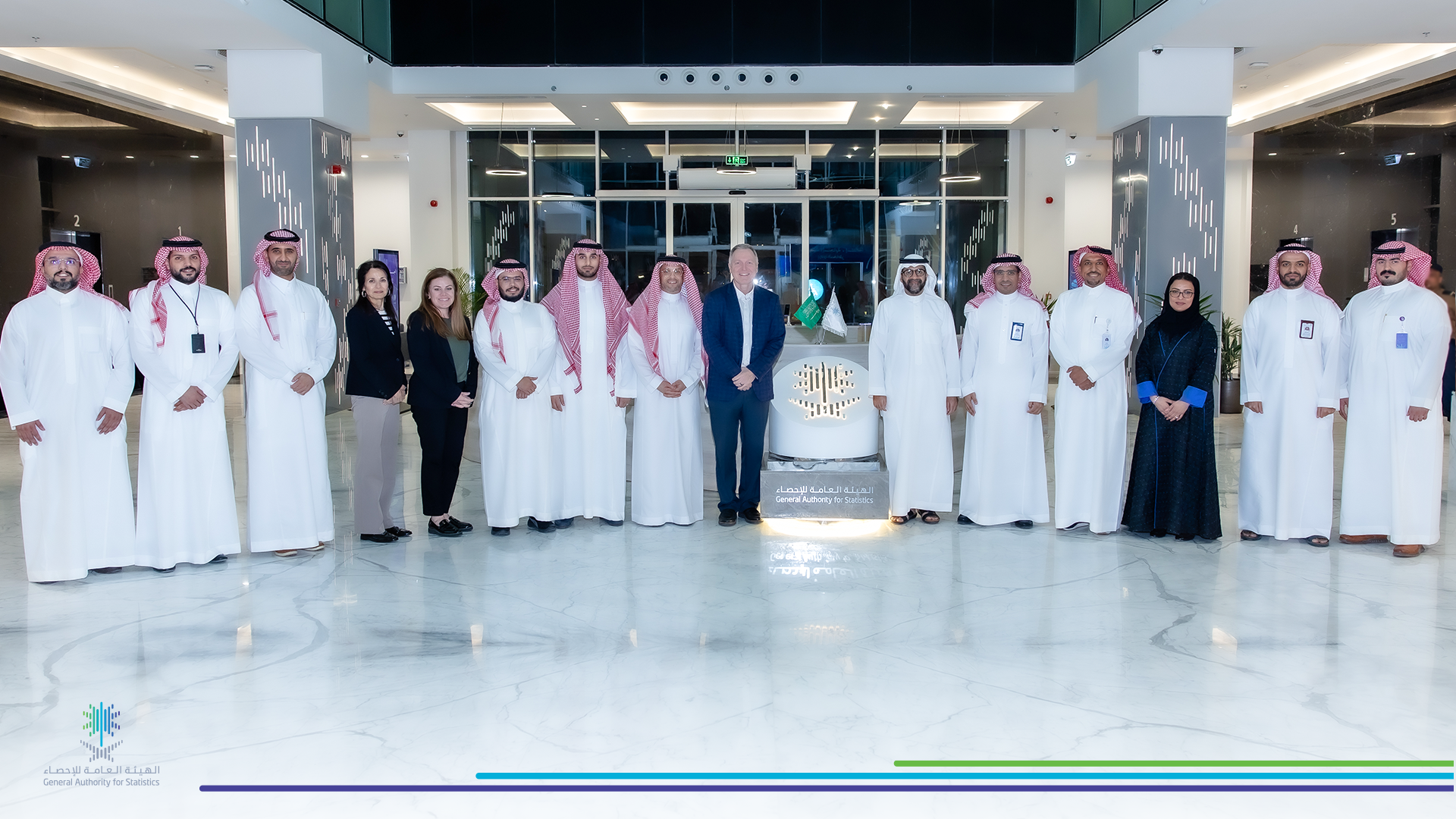 رئيس الهيئة العامة للإحصاء  يبحث آفاق التعاون مع عضو هيئة التدريس في جامعة شيكاغو