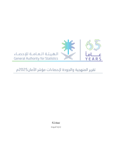 Methodology and Quality Report for Safety Index Statistics-2025-AR.pdf Thumbnail